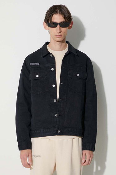 Bunda PANGAIA Pangaia Denim Jacket Čierna | 10000973, 1