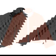 Fleece Lounge Shrunken Zip Up Jacket