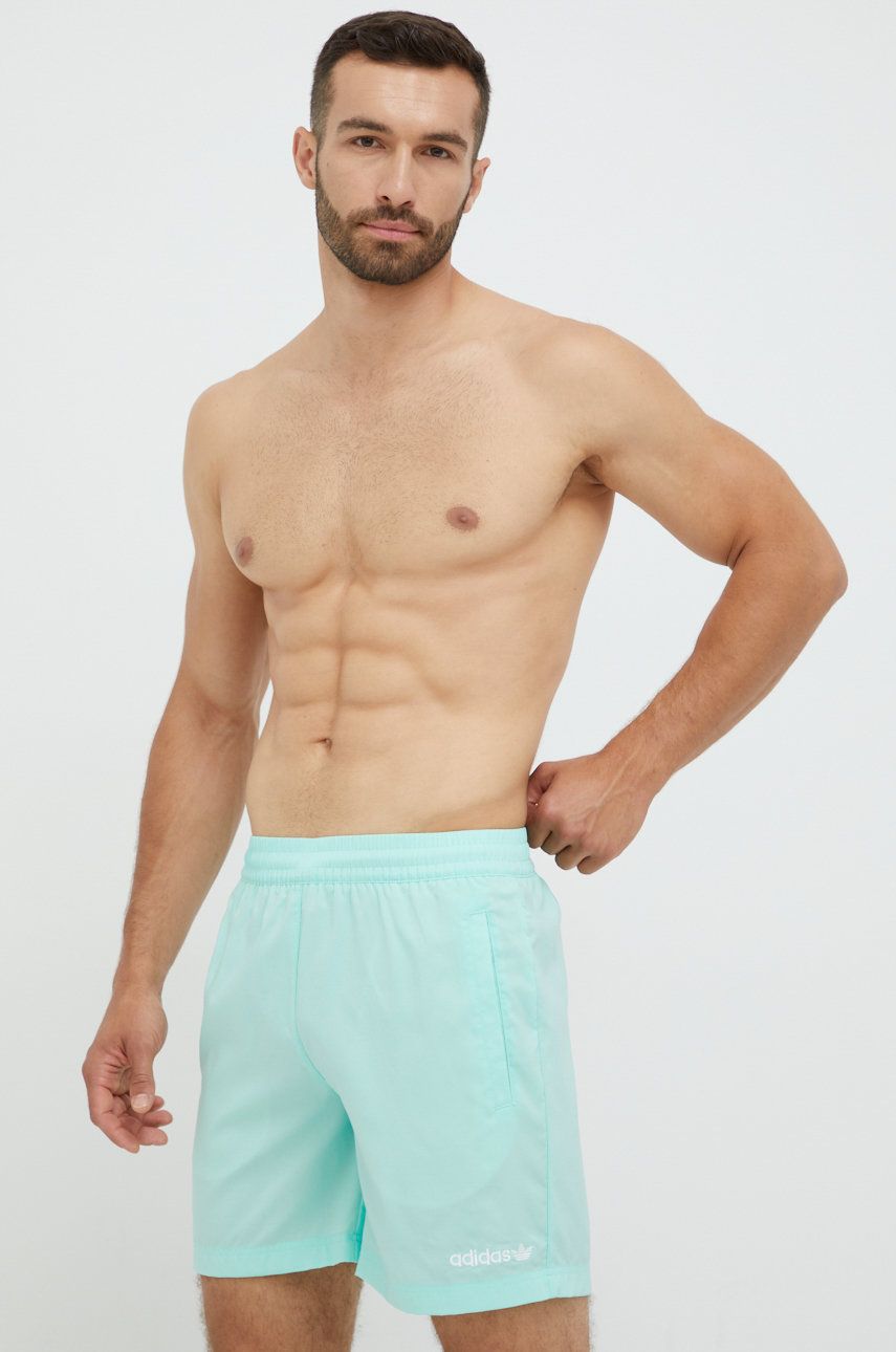 Plavky adidas Originals Sports Resort Swimshort Zelené | HR7902, 0