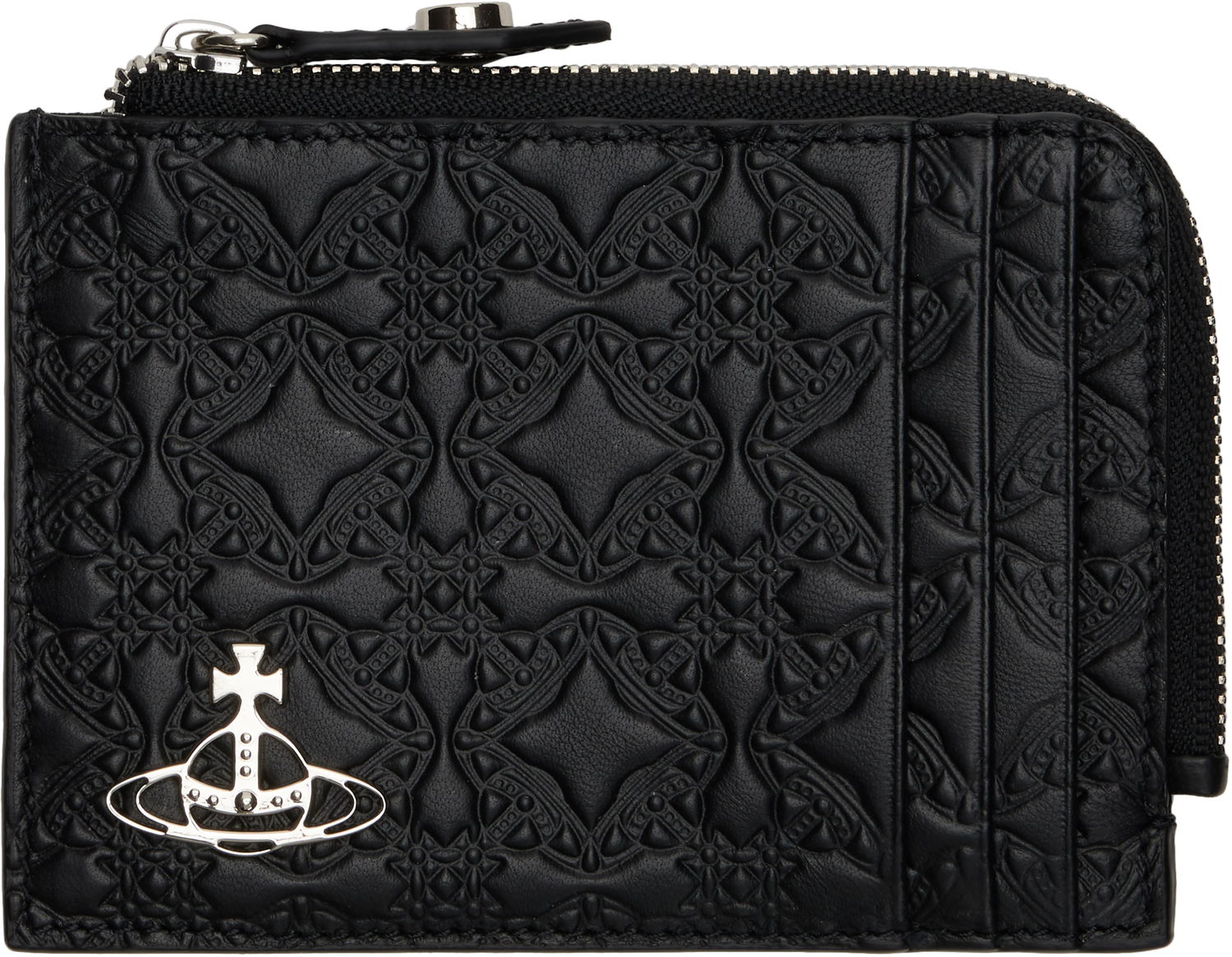 Peňaženka Vivienne Westwood Vivienne Westwood Zip Card Holder Čierna | 54020008U-L003E-, 0
