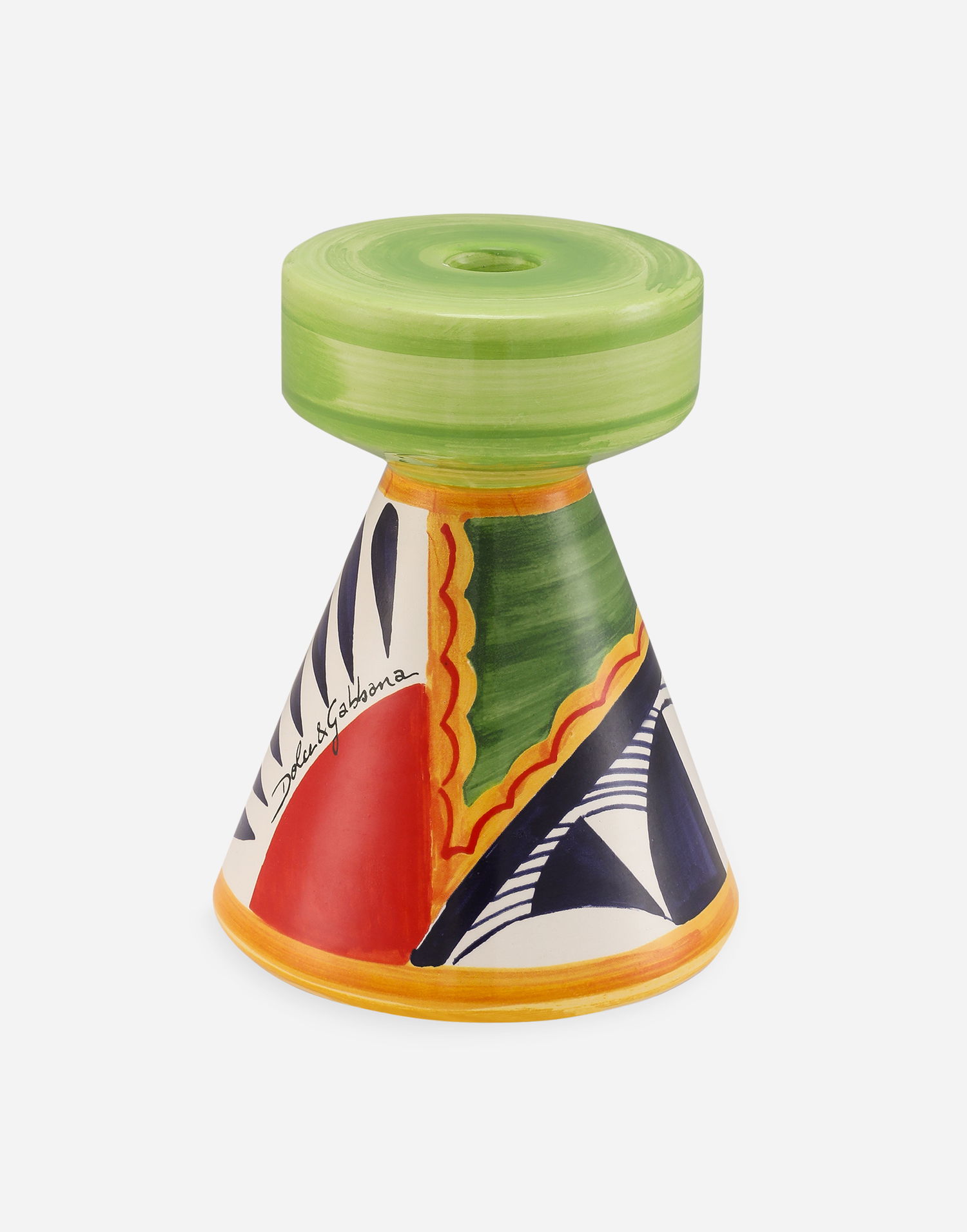 Home decor Dolce & Gabbana Ceramic Candle Holder Rôznofarebný | TCC186TCACDUC036, 1