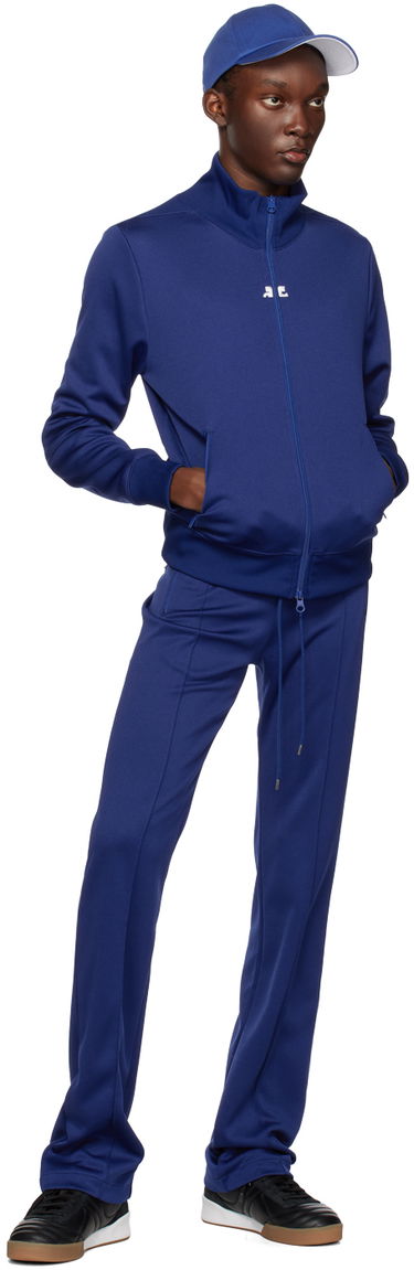 Tepláky Courrèges Courrèges Interlock Track Pants Modrá | 123JPA079JS0002, 3