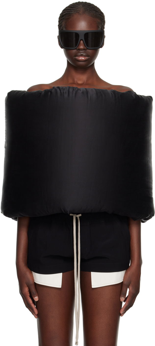 Oblečenie Rick Owens Donut Down Scarf Čierna | RO02C1438 SCHDX, 0