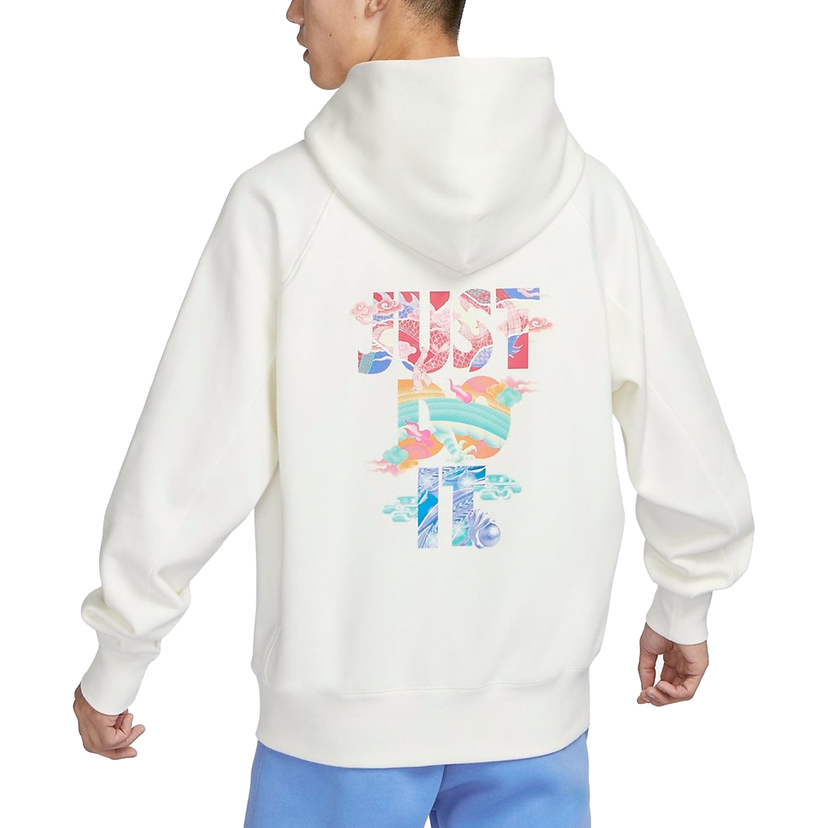 Mikina Nike Sportswear NSW Hoodie Biela | FZ6373-133