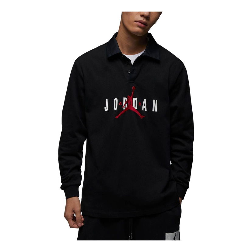 Polo tričko Jordan Jordan Jumpman Logo Polo Čierna | DV7655-010