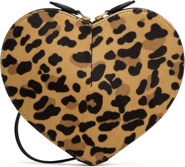 Kabelka Alaïa Leopard Print Heart Shaped Shoulder Bag Hnedá | AA1P003CA329, 1