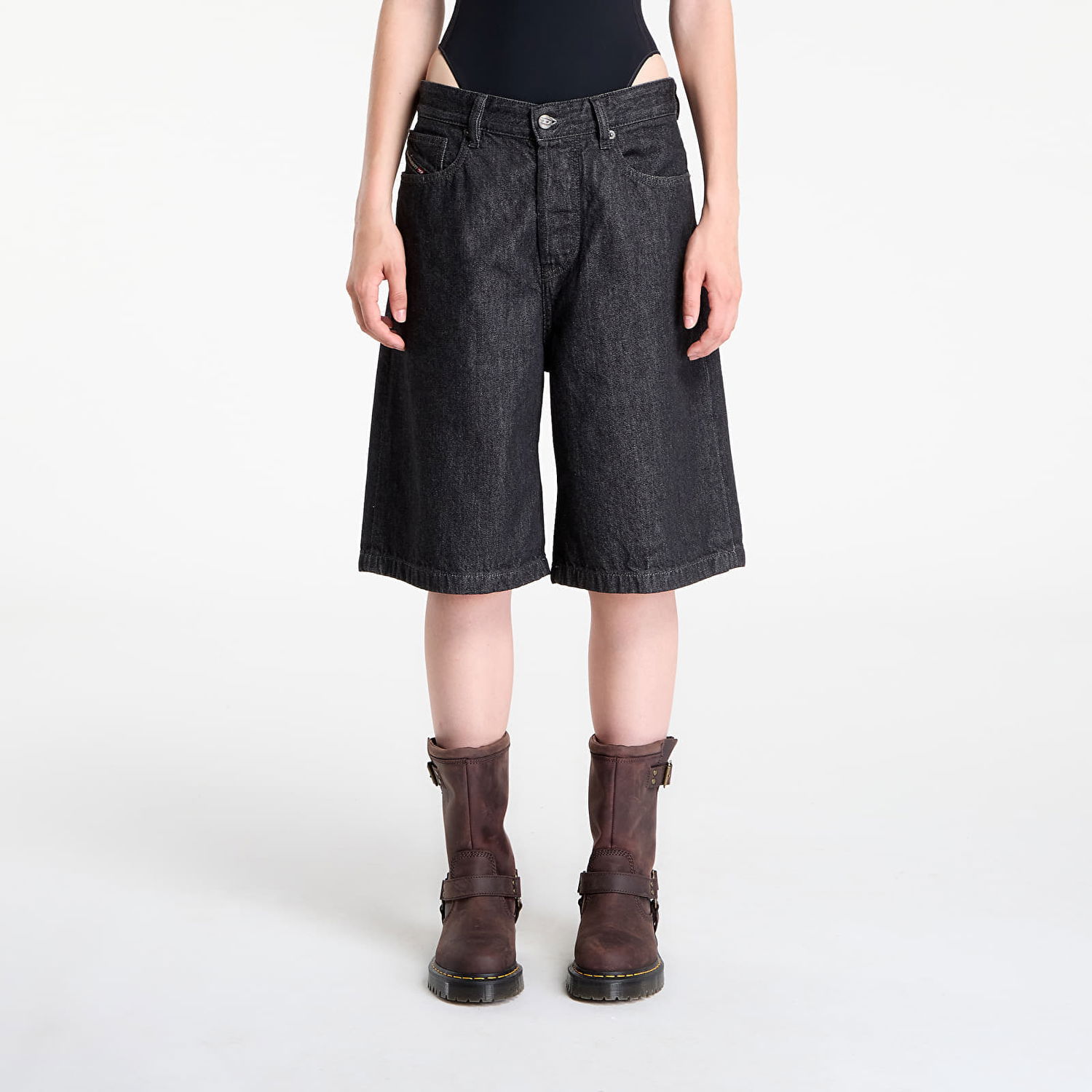 Šortky Diesel Diesel De-Sire-Short Shorts Čierna | A14051_09M65 02, 0