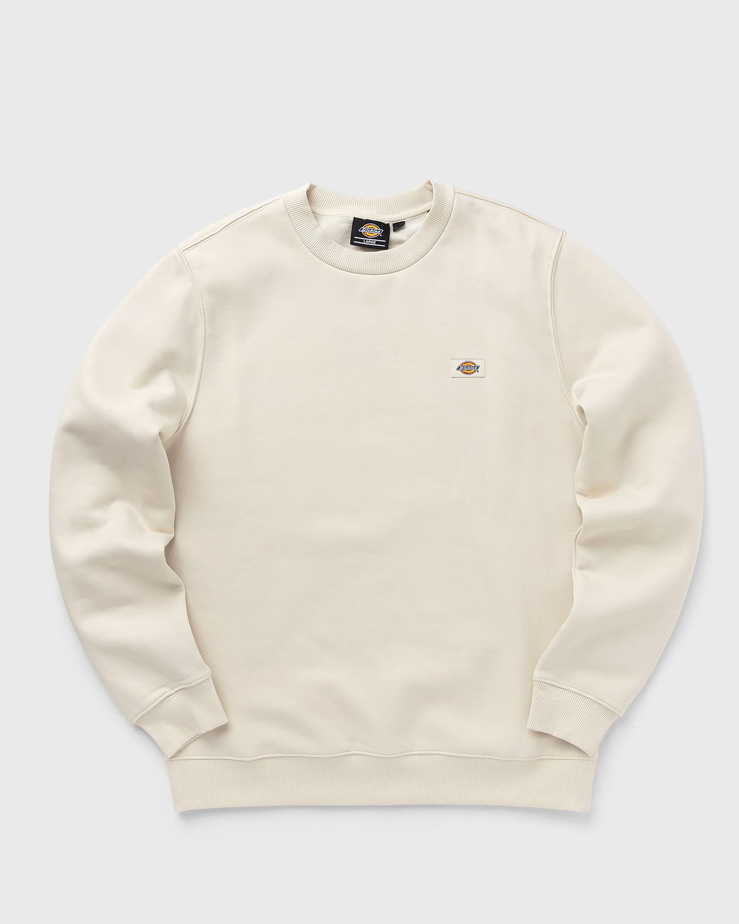 Mikina Dickies Oakport Crewneck Sweatshirt with Ribbed Trims Béžová | DK0A4XCEF901, 0