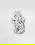 Dolce & Gabbana Rhinestone Wheat Brooch