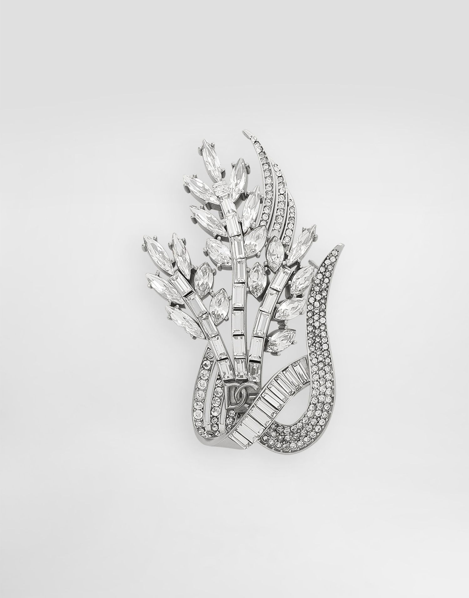 Spona Dolce & Gabbana Dolce & Gabbana Rhinestone Wheat Brooch Metalická | WPR5X2W111187655, 0