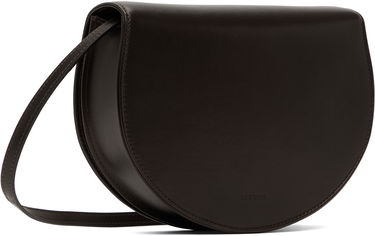 Taška cez rameno The Row The Row Canteen Leather Shoulder Bag Hnedá | W1730-L117, 2