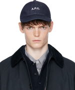 A.P.C. Charlie Denim Baseball Cap