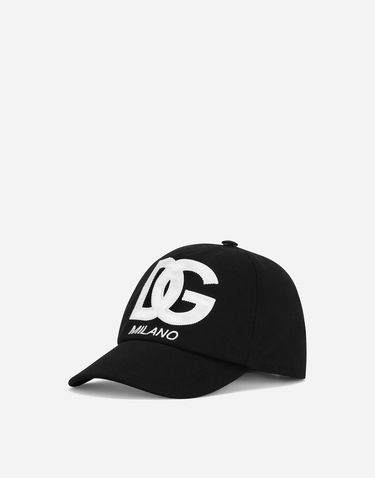 Šiltovka Dolce & Gabbana Dolce & Gabbana DG Logo Baseball Cap Čierna | LB4H80G7KN0N0000, 0