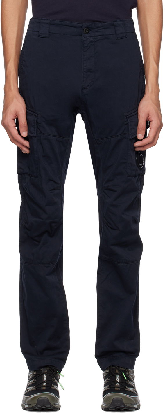 Cargo nohavice C.P. Company Lens Cargo Pants Navy | 14CMPA056A-005694G, 0