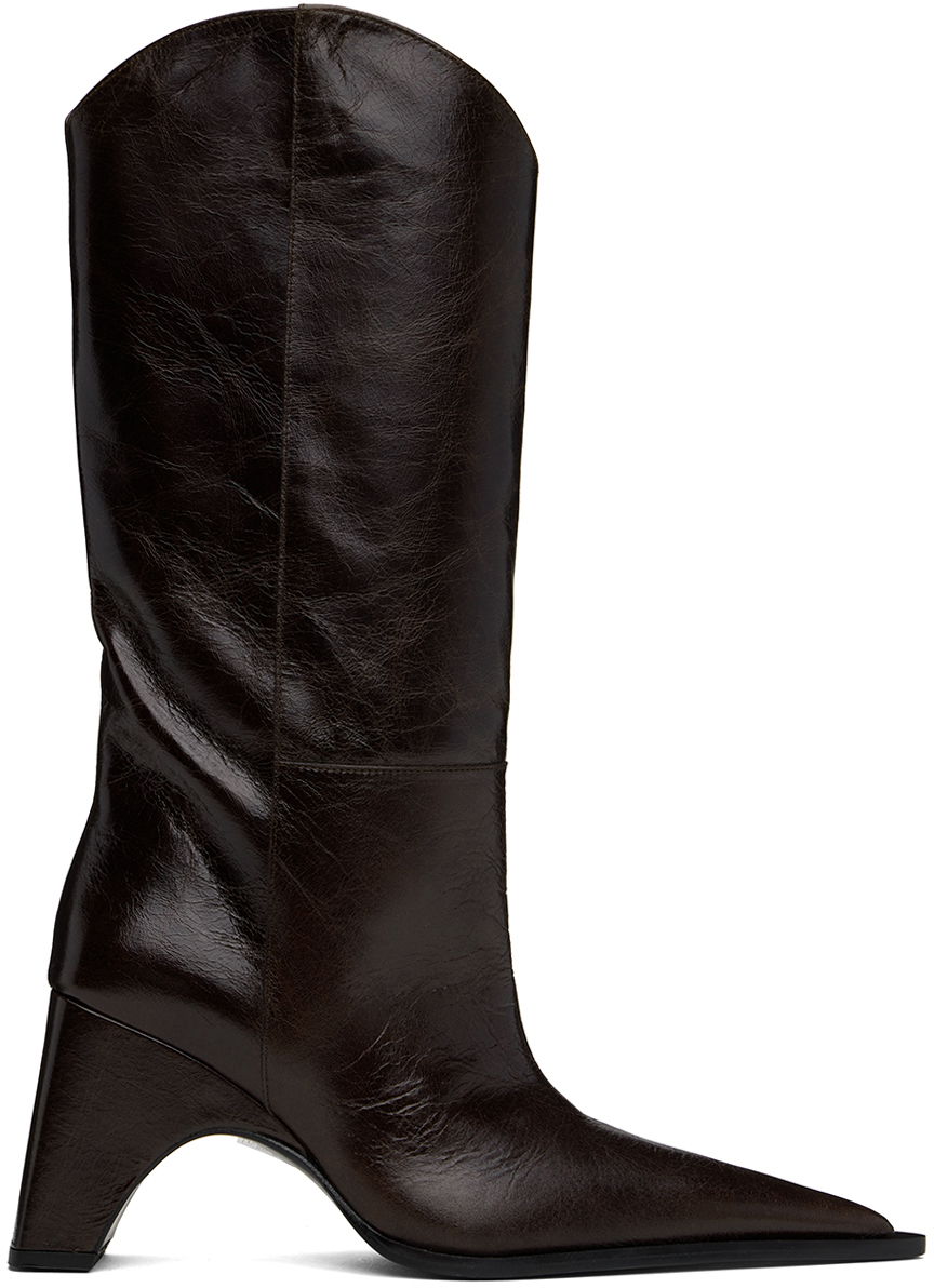 Tenisky a topánky Coperni Bridge Cowboy Knee-High Boots Hnedá | COPSH16403, 0