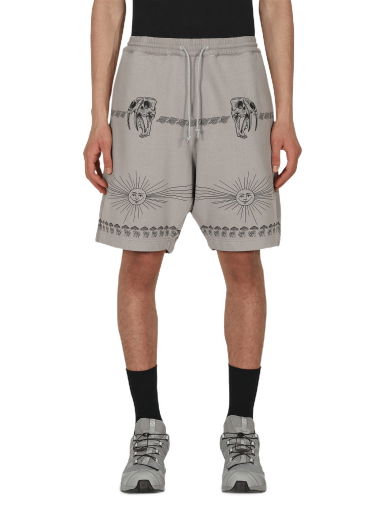 Šortky Neighborhood Dr. Woo Sweatshorts Šedá | 221UWDWN-PTM01 GY