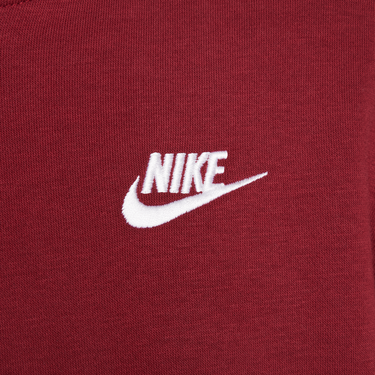 Mikina Nike Nike Sportswear Club Fleece Full-Zip Hoodie Vínová | FD2931-677, 3