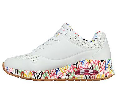 Tenisky a topánky Skechers Uno Béžová | 155506-WHT, 4