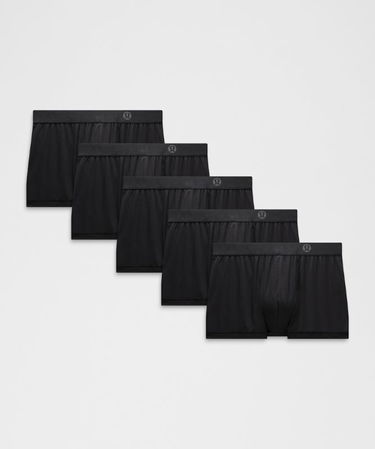 Boxerky lululemon Always In Motion Boxer Brief 3" 5 Pack Čierna | prod20003211, 0