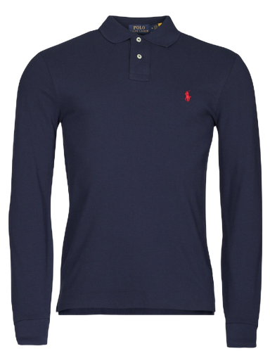 Tričko Polo by Ralph Lauren Long Sleeve T-shirt Navy | 710681126038-NOS