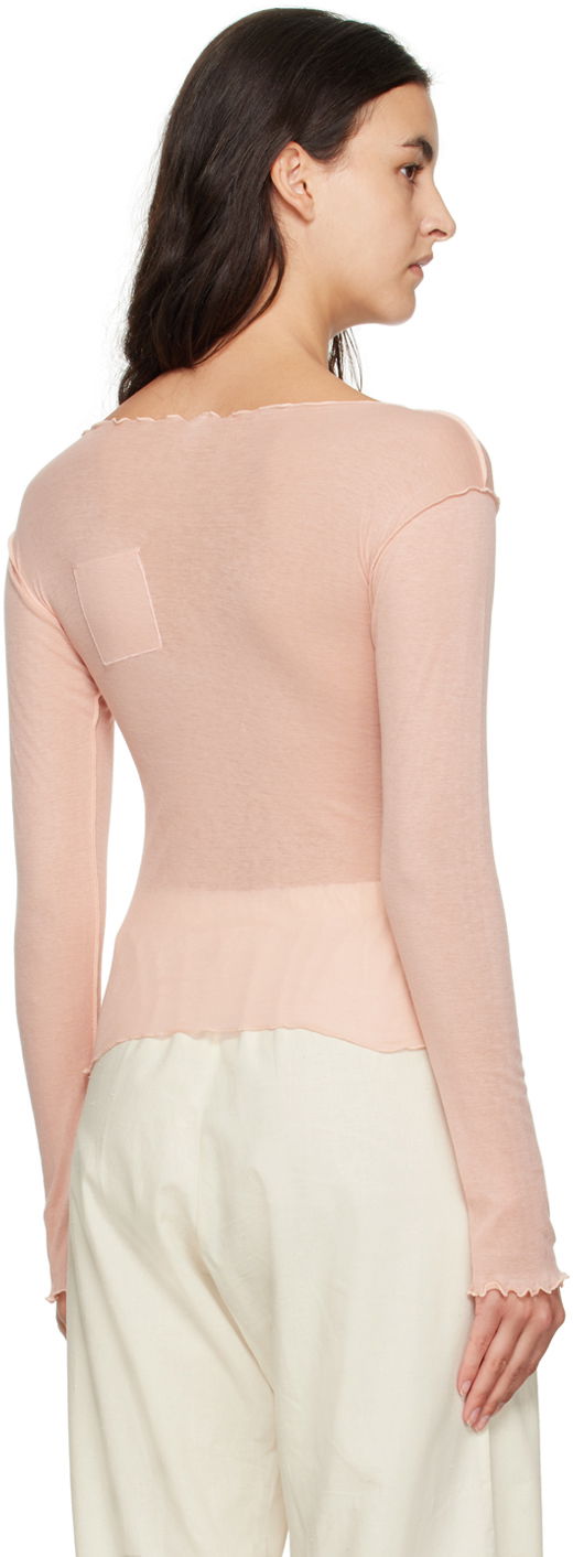 Baserange Gem Long Sleeve Lettuce Edge T-Shirt