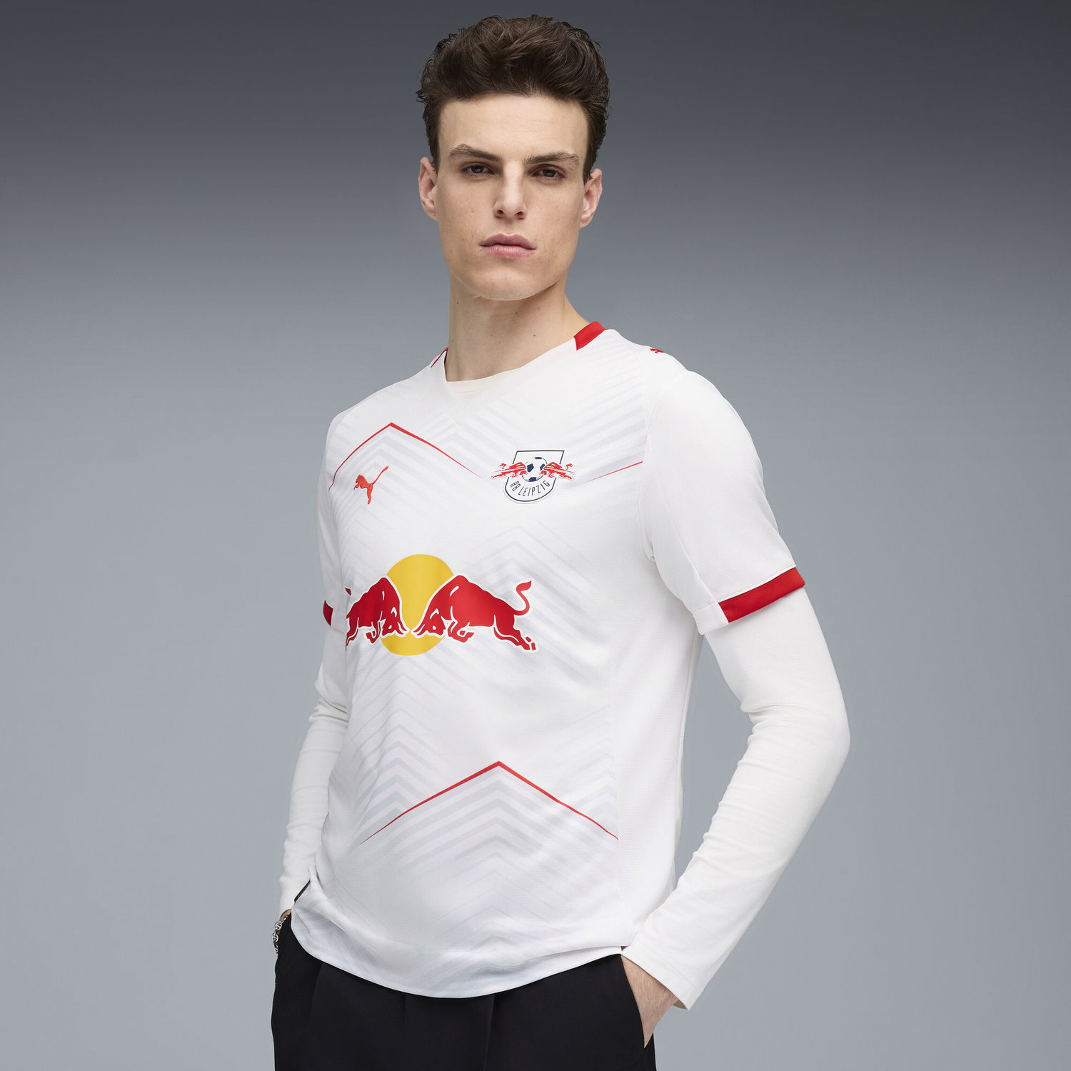 Dres Puma RB Leipzig 25/26 Home Jersey Biela | 779876_01, 1