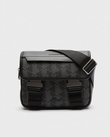 Ľadvinka Lacoste Messenger Bag Čierna | 3666165204072, 0