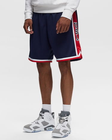Šortky Mitchell & Ness Mitchell & Ness NBA USA 1984 Authentic Shorts Size L Navy | ASHR5746-USA84PPPNAVY, 1