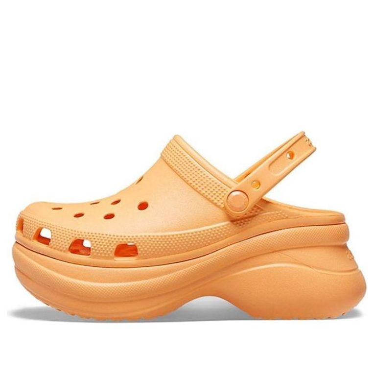 Tenisky a topánky Crocs Classic Clog Retro Thick Sole Sandals Oranžová | 206302-801