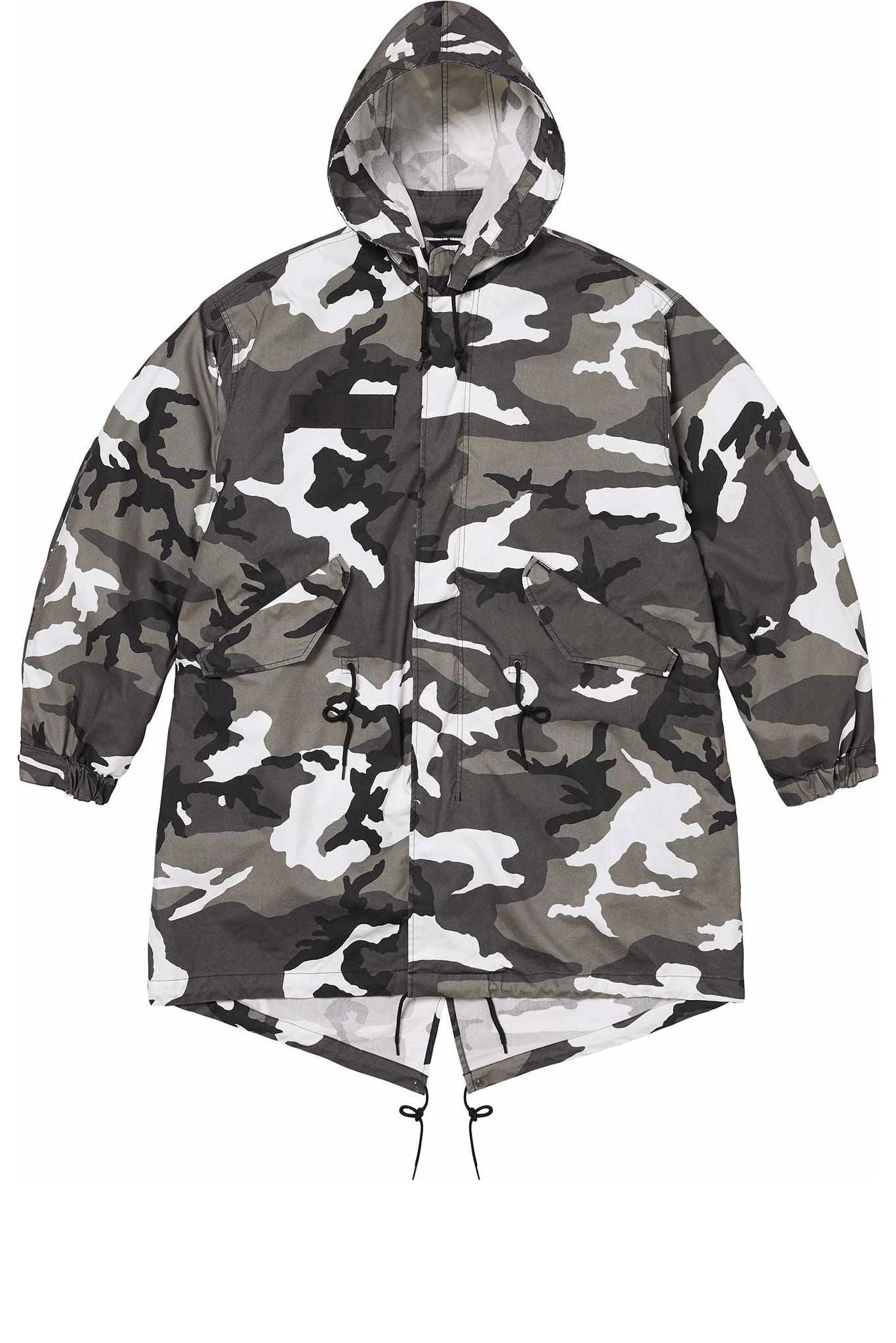 Parka Supreme Futura Fishtail Parka Šedá | SUP-SS24-016, 0
