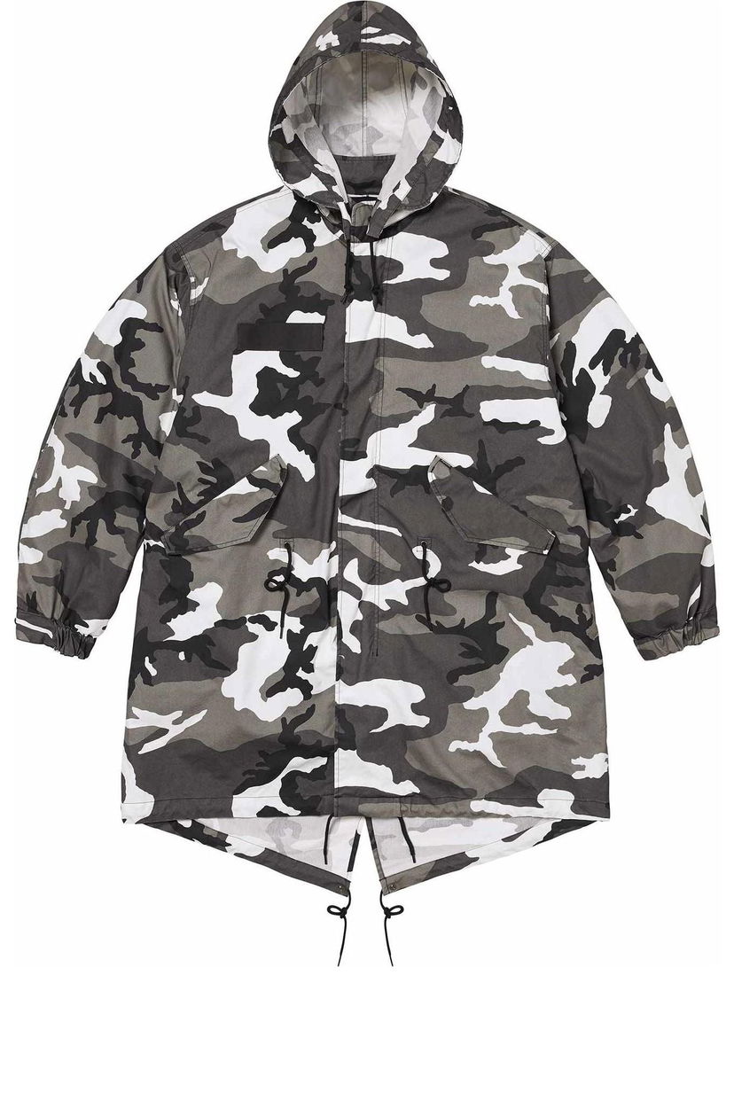 Parka Supreme Futura Fishtail Parka Šedá | SUP-SS24-016