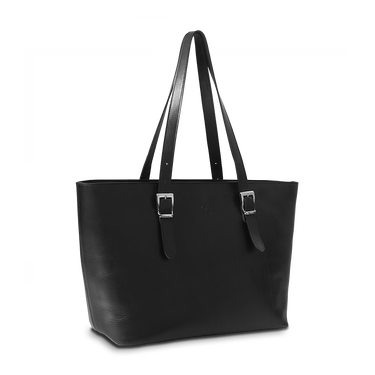 Taška cez rameno Vasky Leather Shoulder Bag Čierna | A-3223-001-F, 3