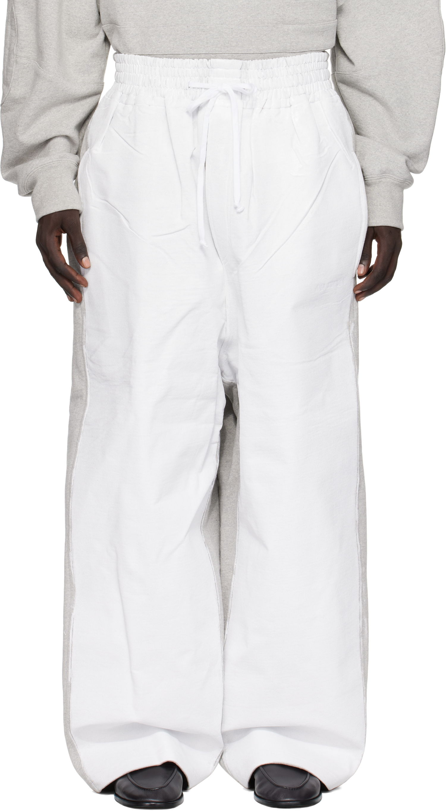 Tepláky HED MAYNER Hed Mayner Painted Sweatpants Biela | HMMB72023S-HB211, 0