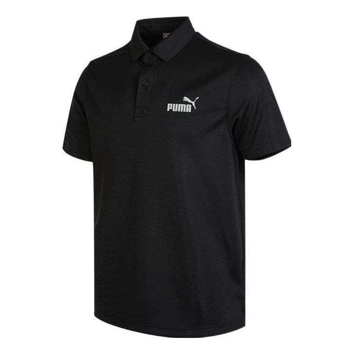 Polo tričko Puma Essentials Polo Shirt Čierna | 671927-01, 0