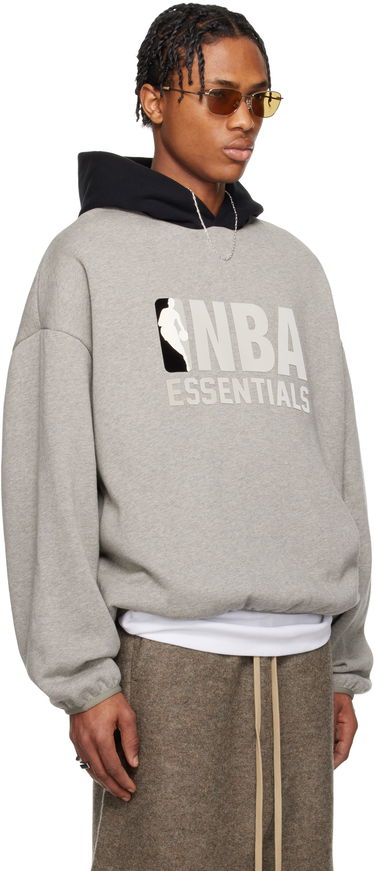 Mikina Fear of God ESSENTIALS NBA Pull-Over Hoodie Šedá | 192AL246500F, 1