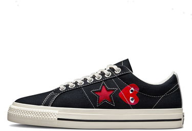 Tenisky a topánky Converse One Star Ox Comme des Garcons PLAY Black Čierna | A01791C, 1