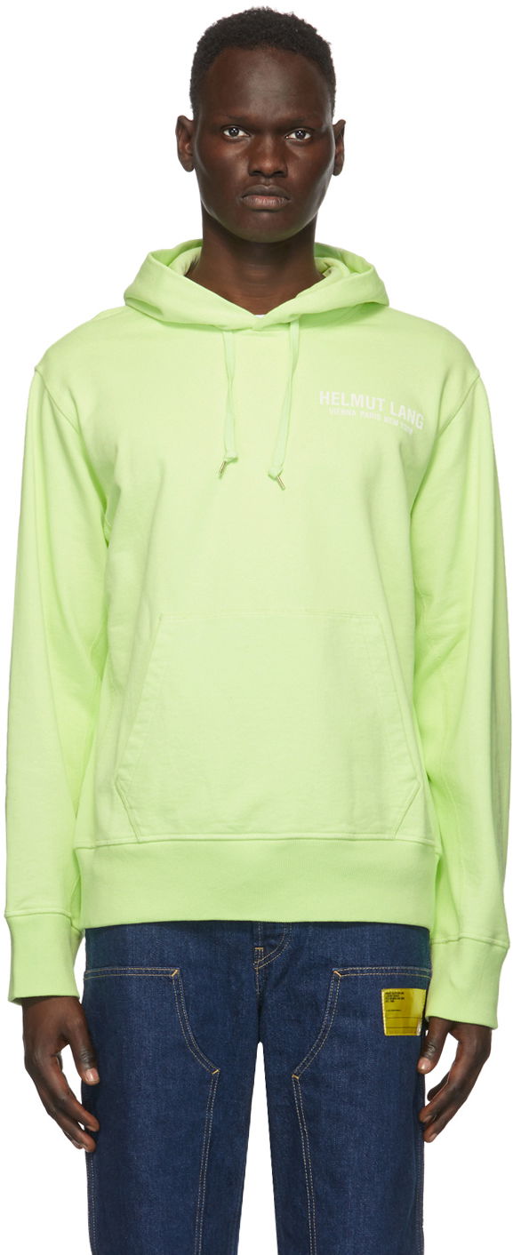 Mikina Helmut Lang Standard Hoodie Zelené | K04DM514, 0