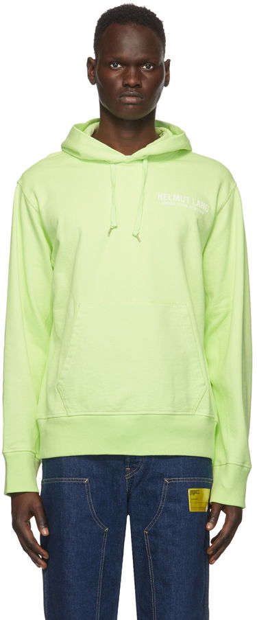 Mikina Helmut Lang Standard Hoodie Zelené | K04DM514, 0