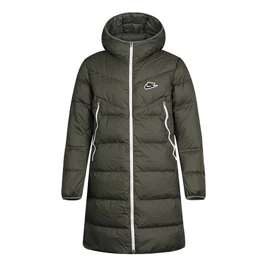 Parka Nike Sportswear Down Windrunner Coat Zelené | CU4409-380