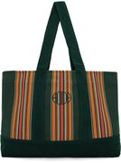 Bode Parakeet Stripe Tote Bag