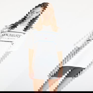 Tričko New Balance Athletics Nautical T-Shirt Biela | WT51910SST, 0