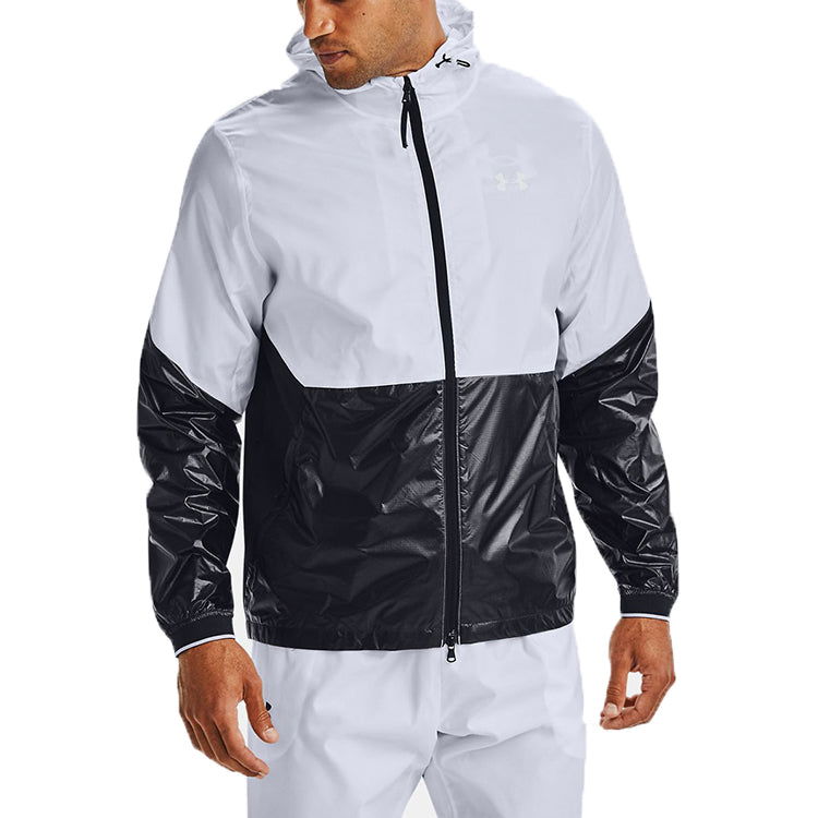 Vetrovka Under Armour Men's Legacy Recover Hoodie Jacket Biela | 1353370-100, 0