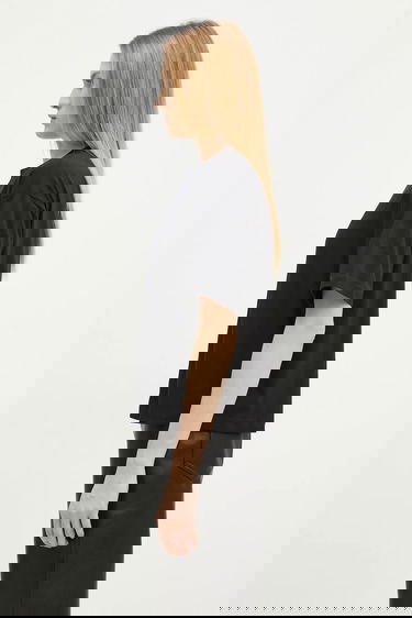 Tričko Carhartt WIP Relaxed Fit Cotton T-shirt with Logo Čierna | I030656.89XX, 1