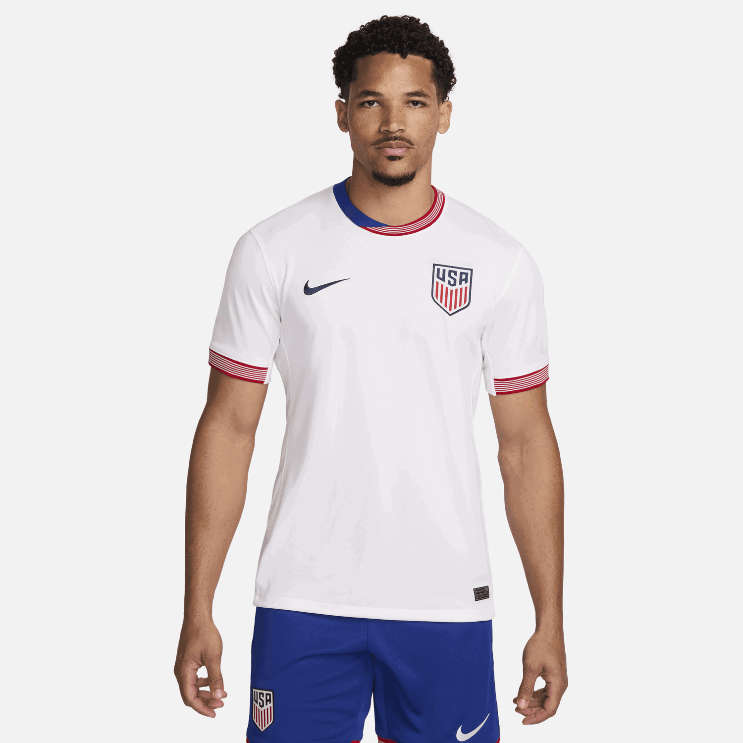 Dres Nike Dri-FIT USMNT Stadium 2024/25 Biela | FJ4278-100, 0