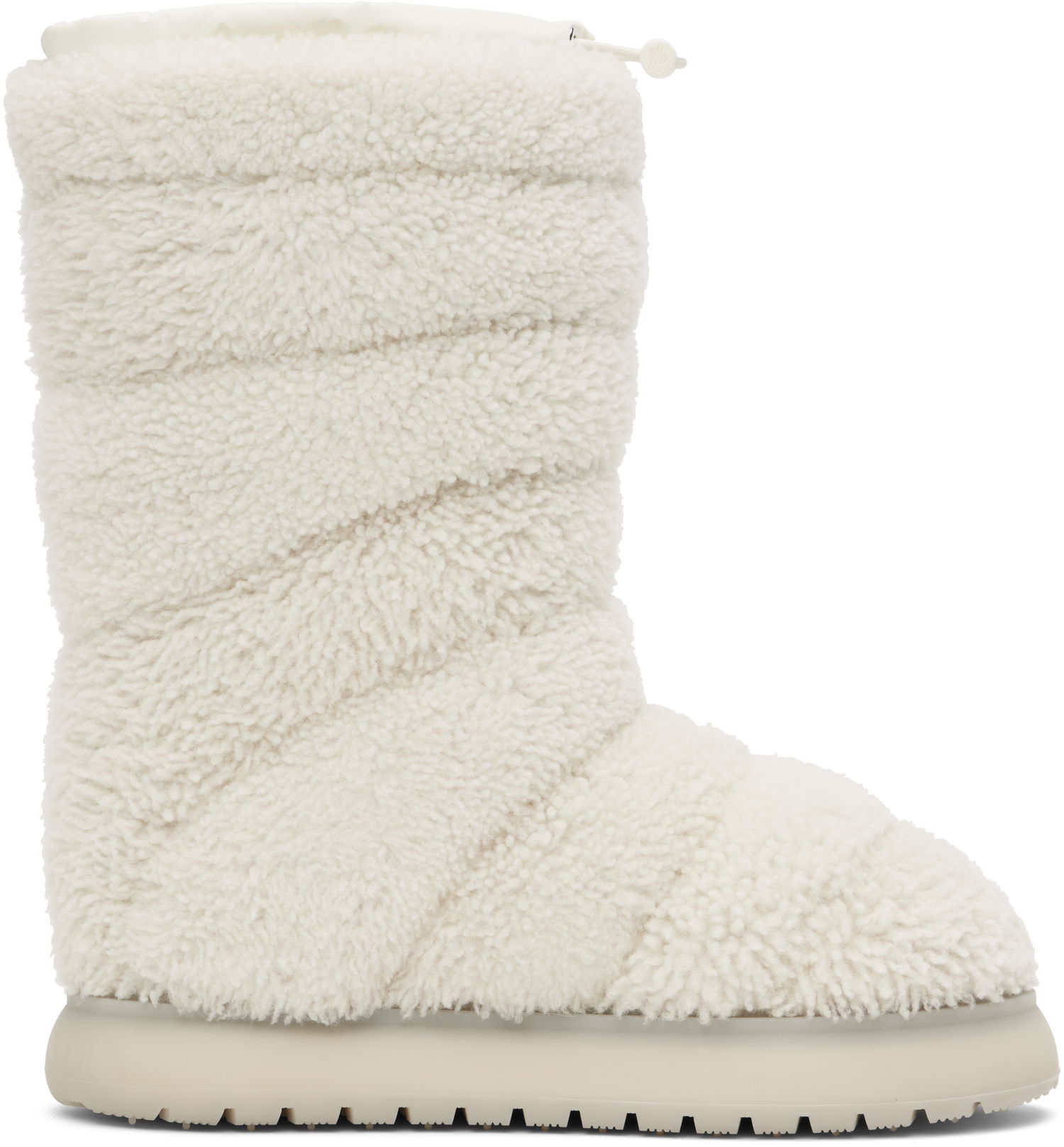 Tenisky a topánky Moncler Gaia Pocket Mid Shearling Boots Biela | J209B4H00120M4297, 0