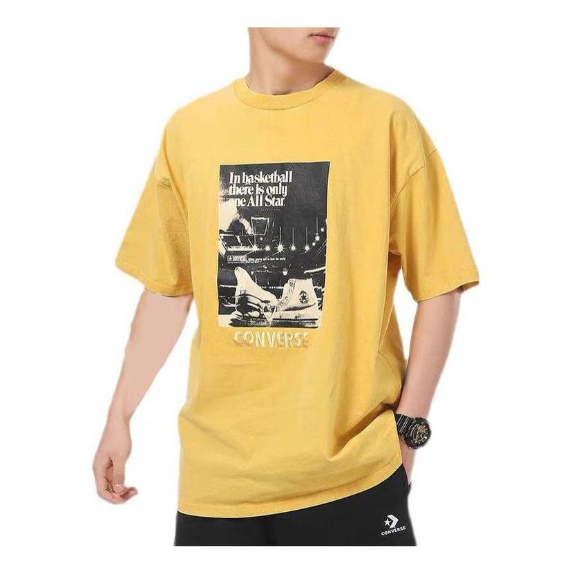 Tričko Converse Chuck Taylor Washed Archive Graphic T-Shirt Žltá | 10022903-A03