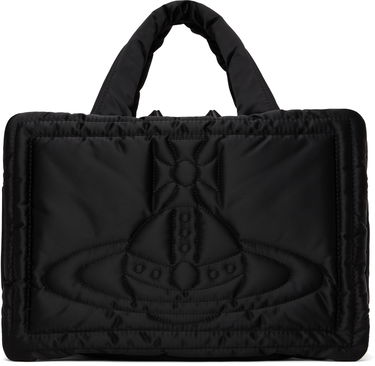 Tote bag Vivienne Westwood Small Quilted Tote Bag Čierna | 4D020005U-W011M-, 0