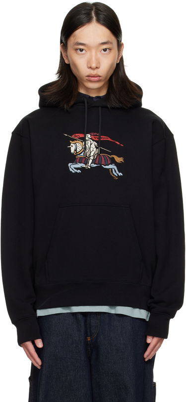 Mikina Burberry Burberry EKD Knight Graphic Hoodie Čierna | 8115126, 0