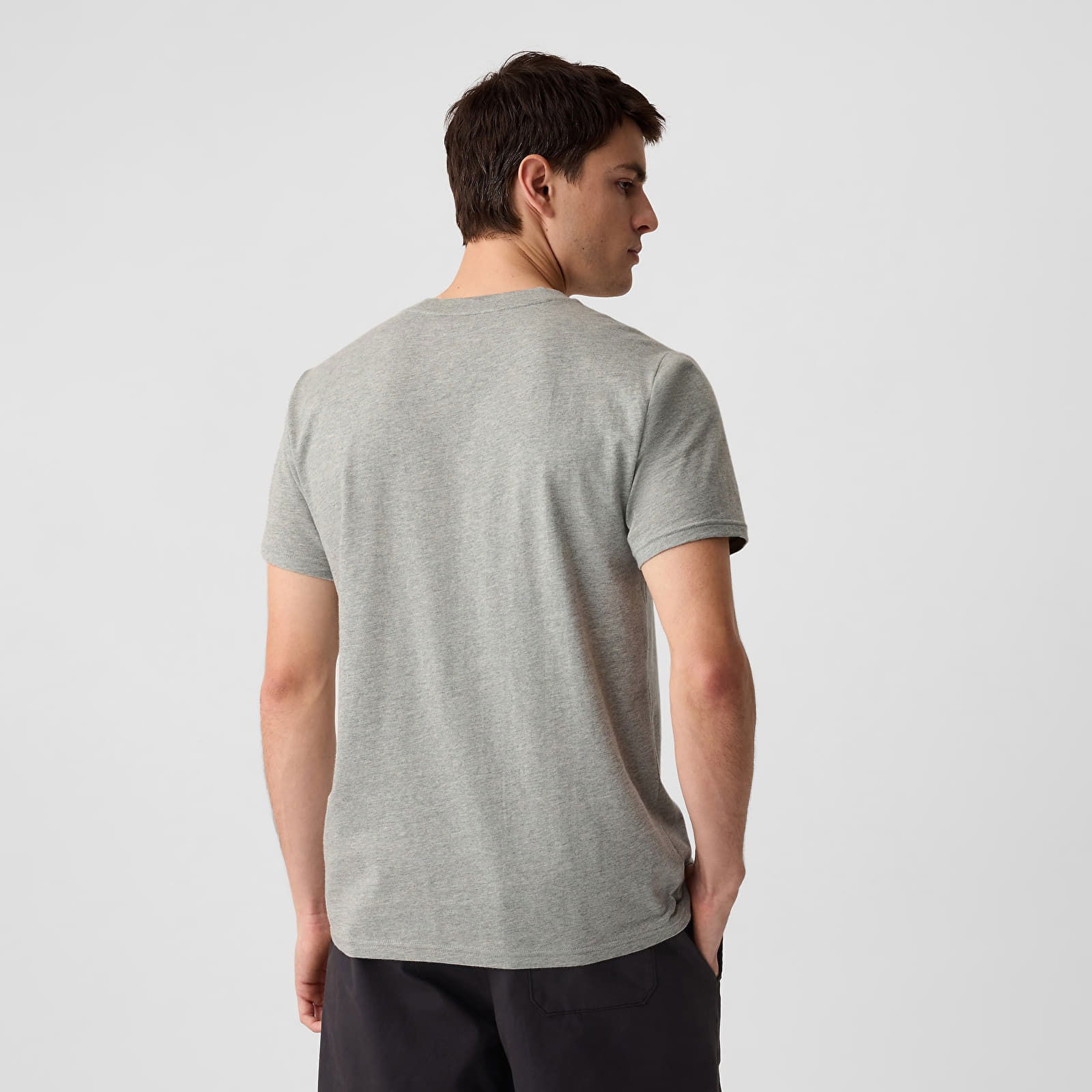 T-shirt Logo Pocket Tee Grey Heather S