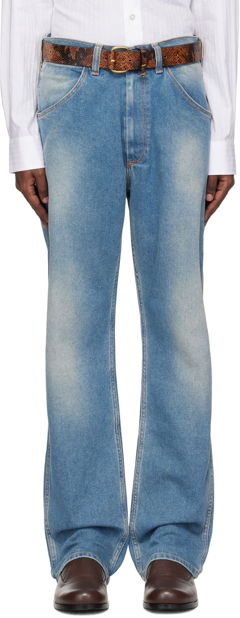 Džínsy Vivienne Westwood Baggy Jeans Modrá | 3902000P-W010G-